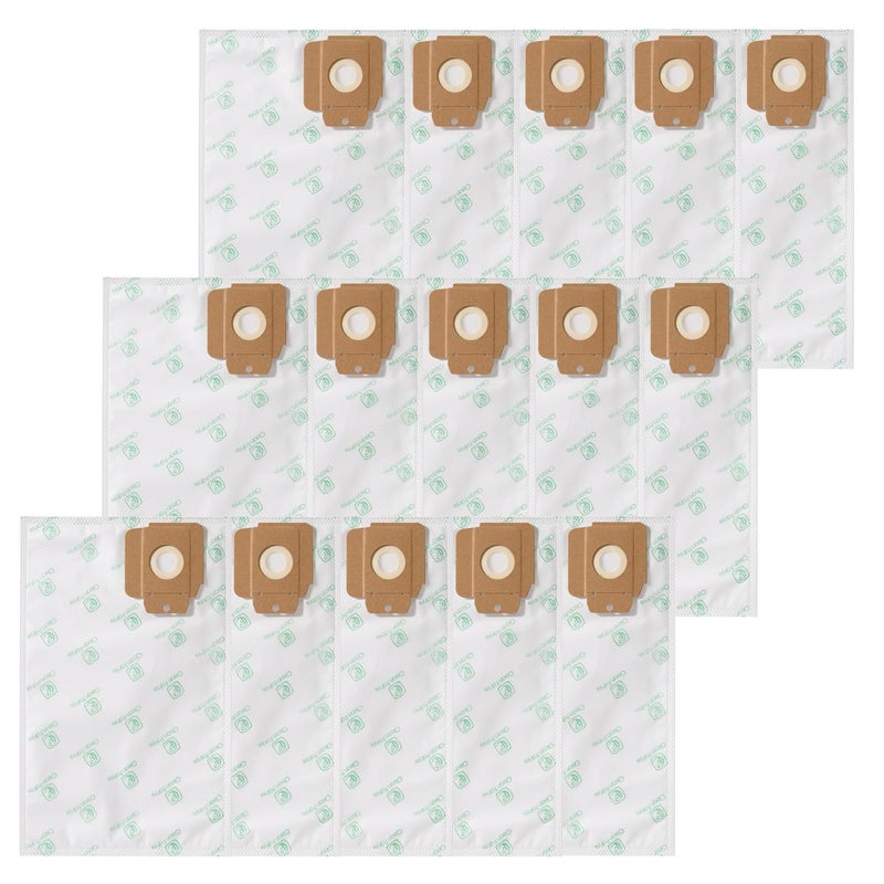 CF Clean Fairy Vacuum Cleaner Bag Compatible With Karcher Tornado CV30/1 CV38/1 CV48/2 NSS Pacer 112-115UE Micro Synthetic Cloth Filter Bag (Pack of 15) - Image 1